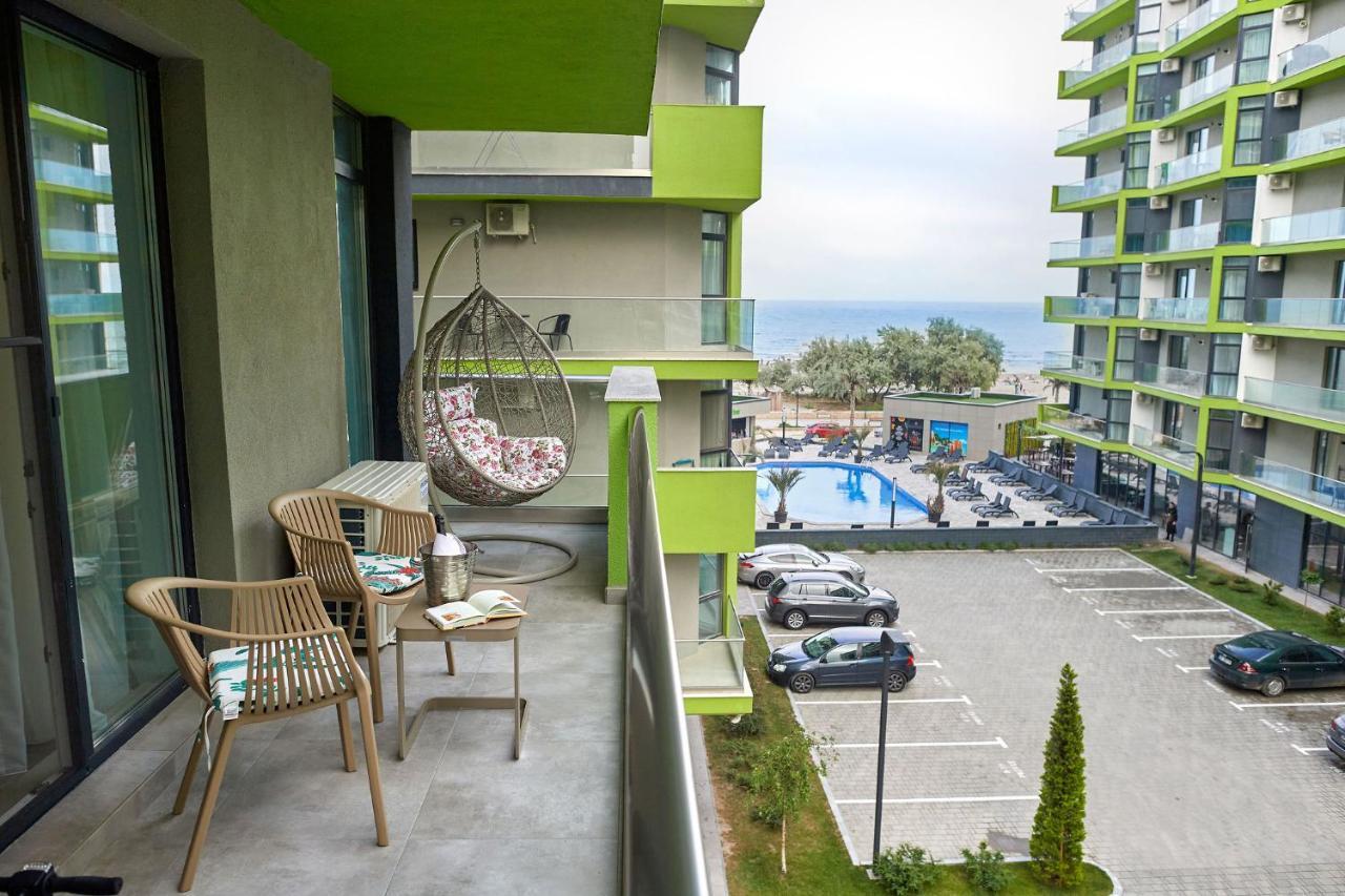 Sea La Vie 2Br Apt Spa N Pool Beach Resort Năvodari Екстериор снимка